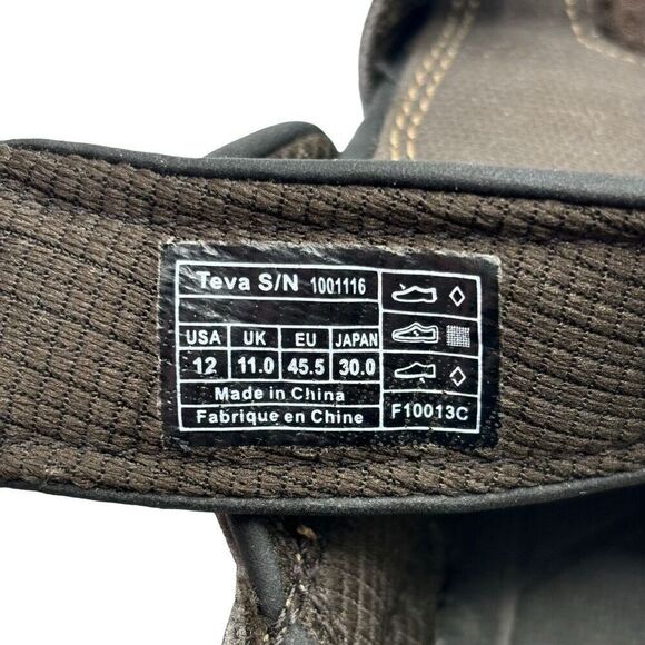 Teva Forebay River Sandal Turkish Coffee Men's Size 12 - Picture 2 of 7